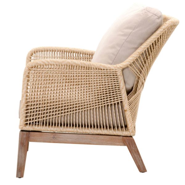 Orlin Rope Teak Single Seater - Image 4