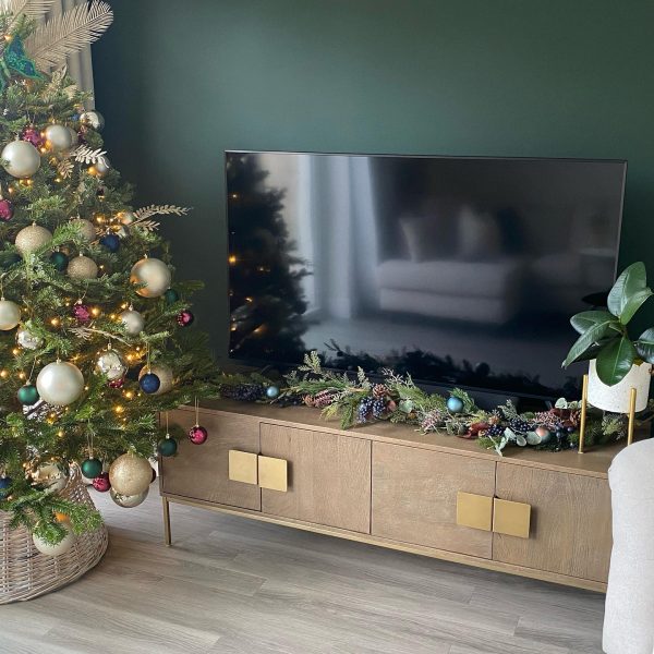 Philip Teak Premium TV Cabinet - Image 4