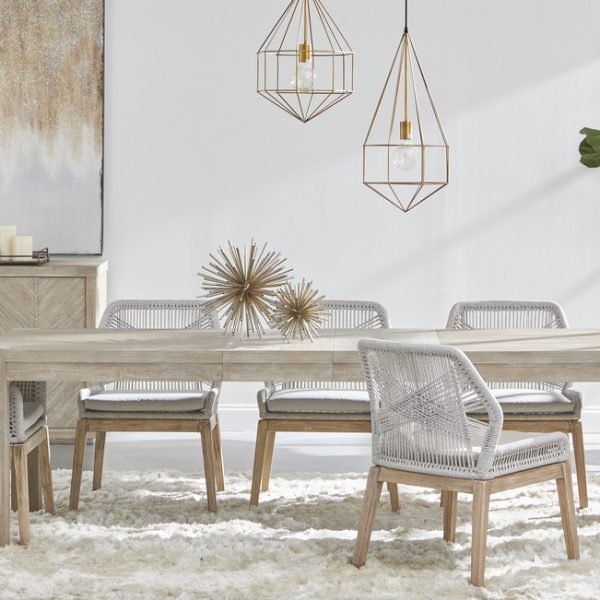 Orlin Rope Teak Dining Side Chair - Image 5