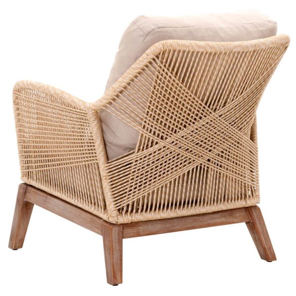 Orlin Rope Teak Single Seater - Image 3