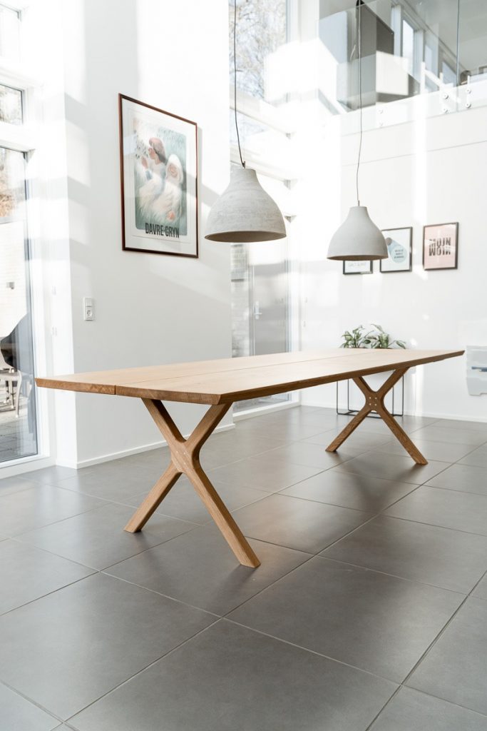 ModernSolid teakwood Dining Table