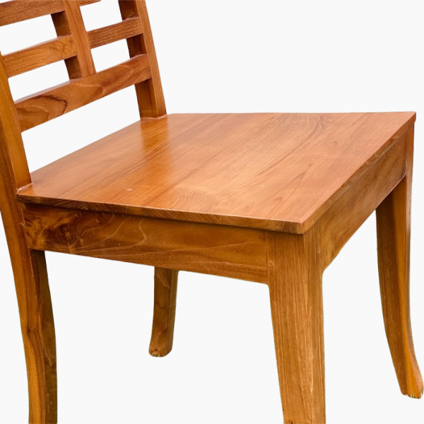Brisso Teak Dining Chair Fish Back - Image 7
