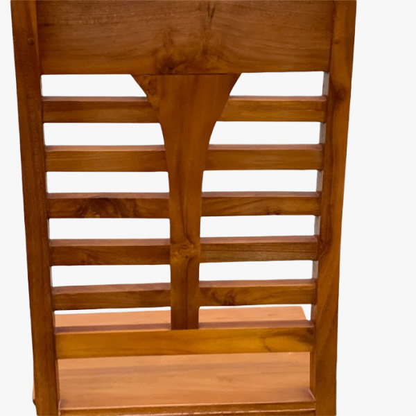 Brisso Teak Dining Chair Fish Back - Image 8