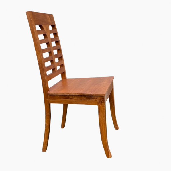 Brisso Teak Dining Chair Fish Back - Image 10