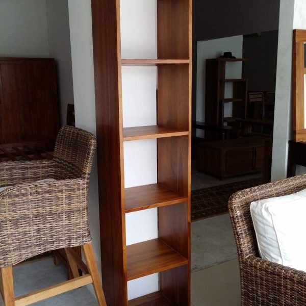 Conway Teak Bookcase Single - Image 9