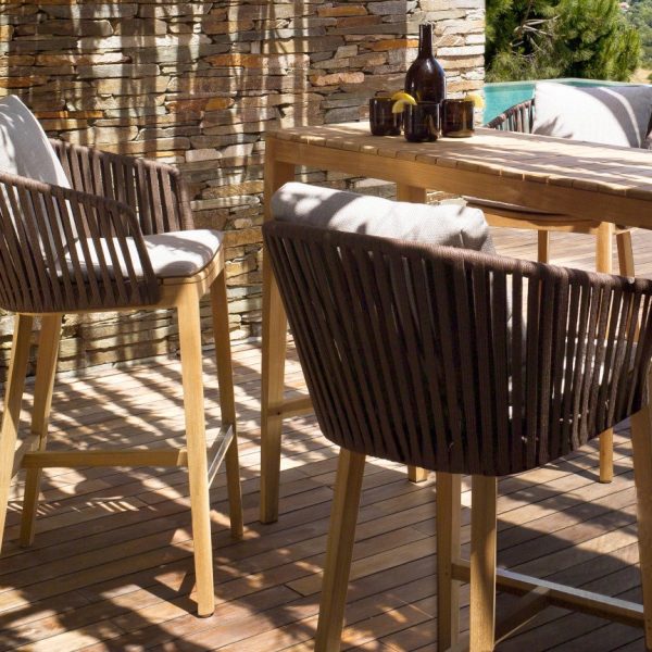 Teak Rope High Chair - Image 3