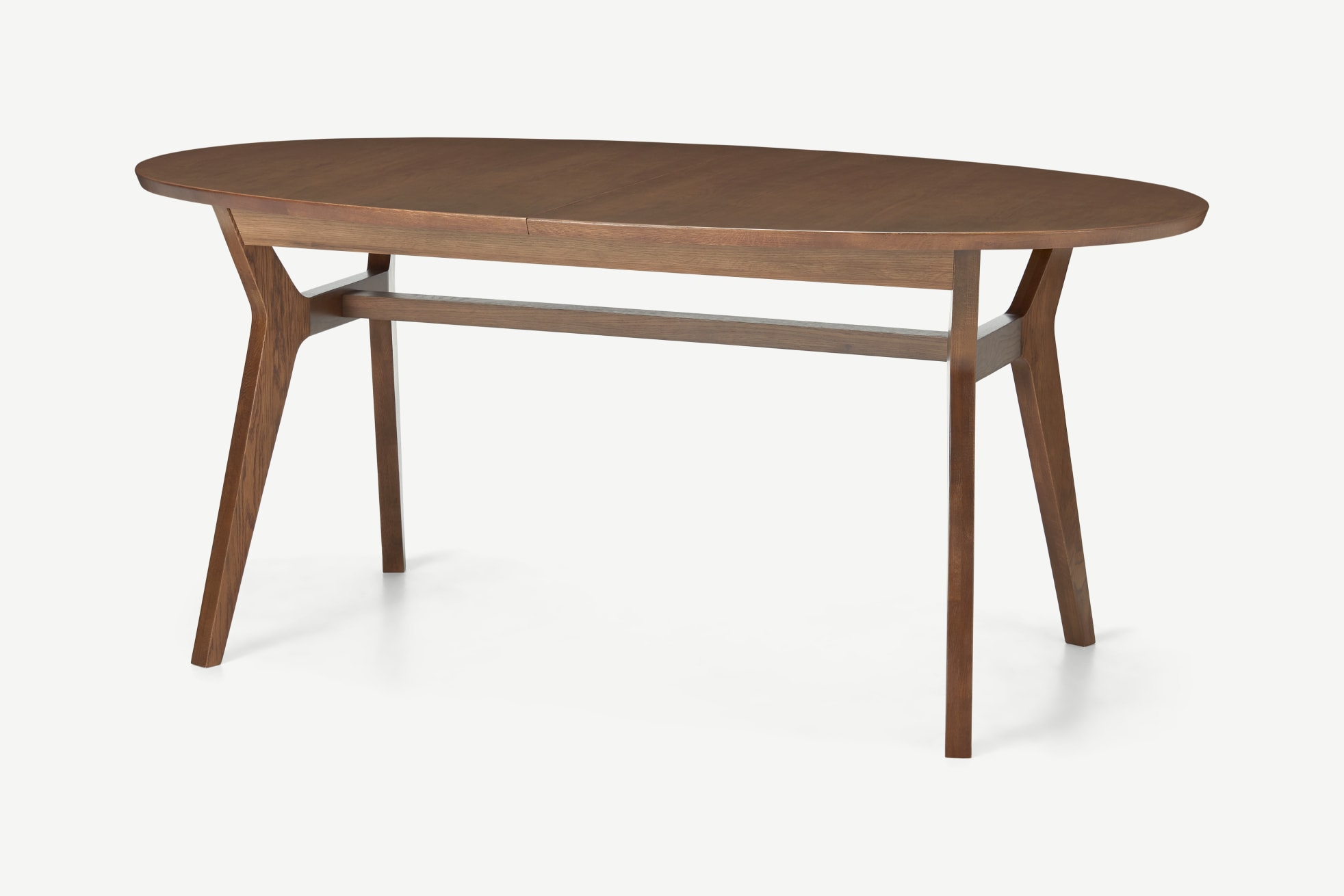 Valaria-Oval-Teakwood-Extending-Dining-Table5 Valaria Oval Teakwood Extension Dining Table - Image 1