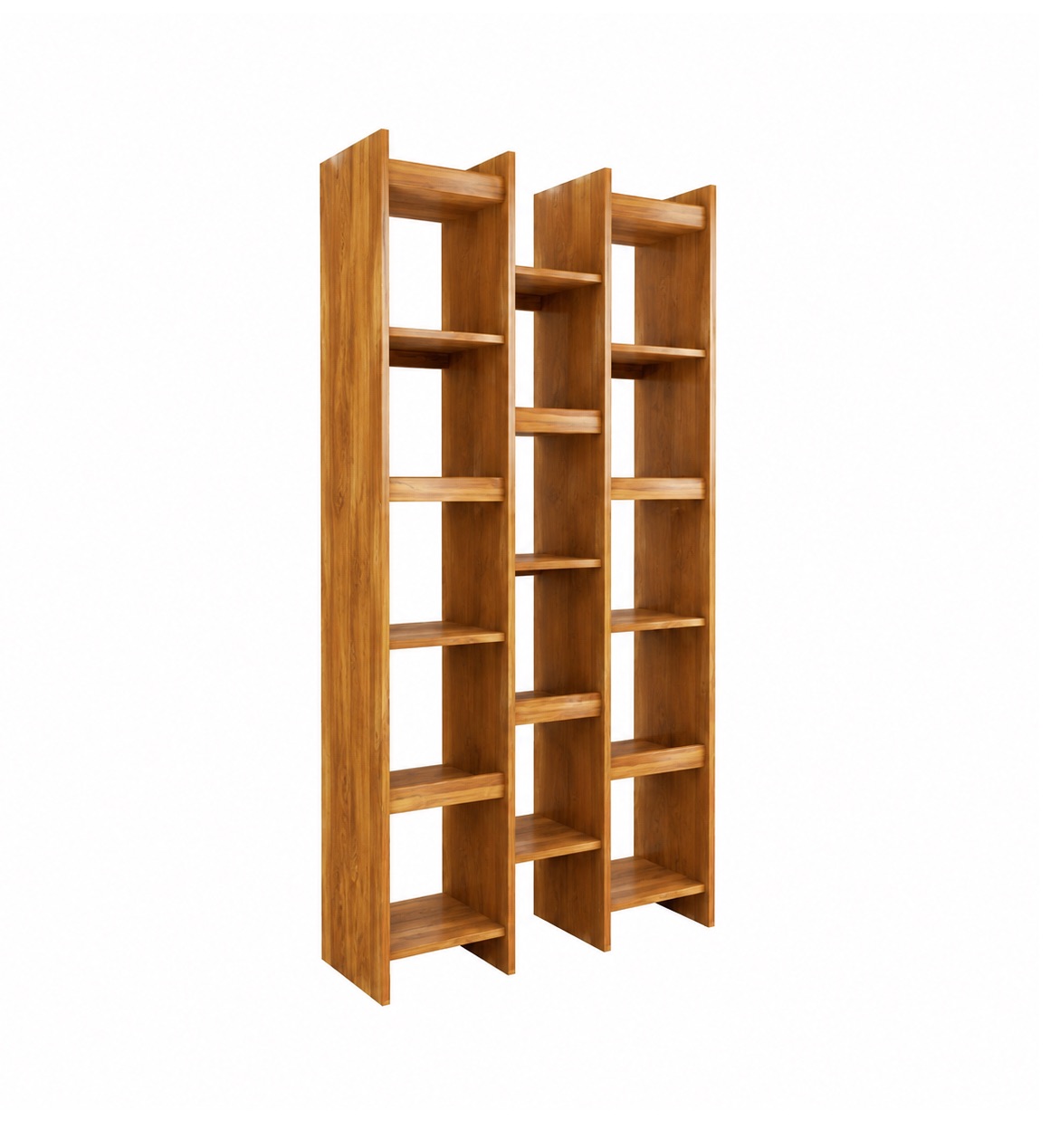 demrie-contemporary-teak-bookshelf-room-divider Demrie contemporary teak bookshelf and room divider by Perfect Fusion