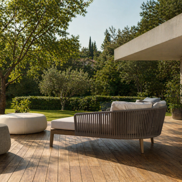 Fusion Teak Rope Daybed - Image 3