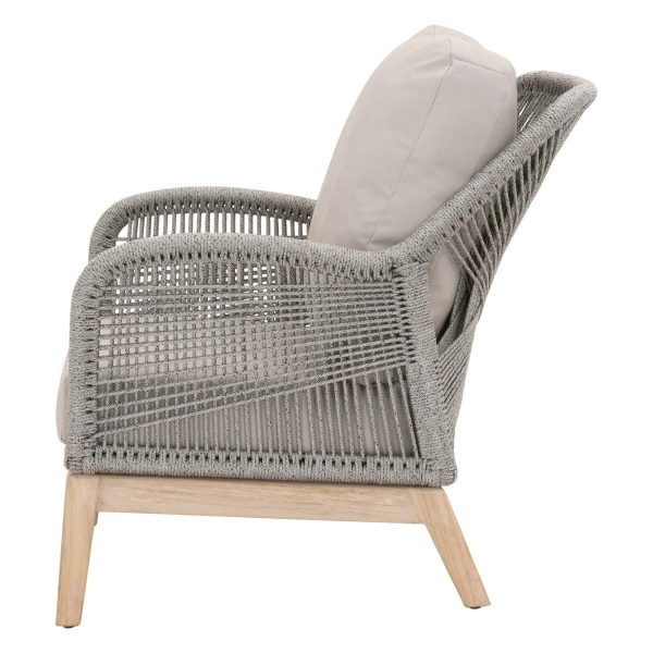 Orlin Rope Teak Single Seater - Image 6