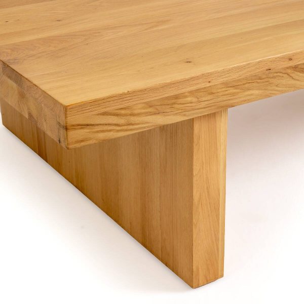 Flora Teak Rustic Center Table - Image 7