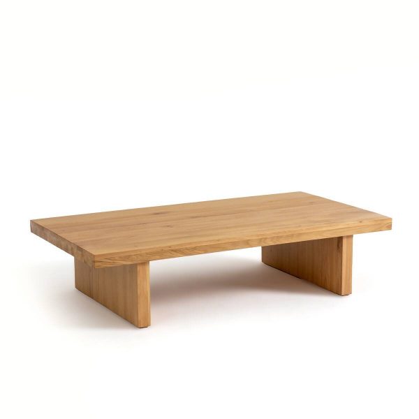 Flora Teak Rustic Center Table - Image 6