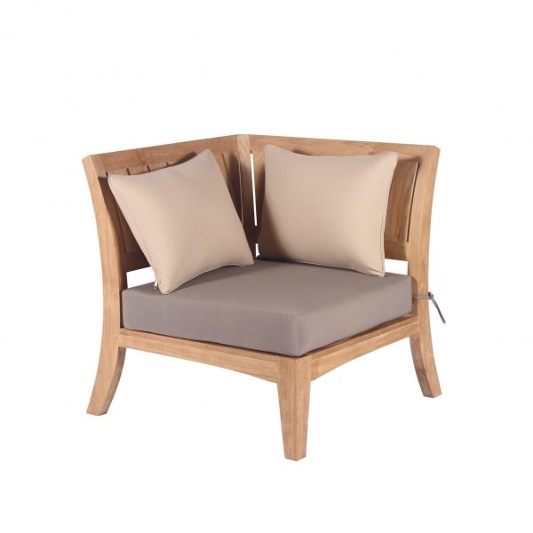 Navelle Teak Outdoor Sofa Set - Image 6