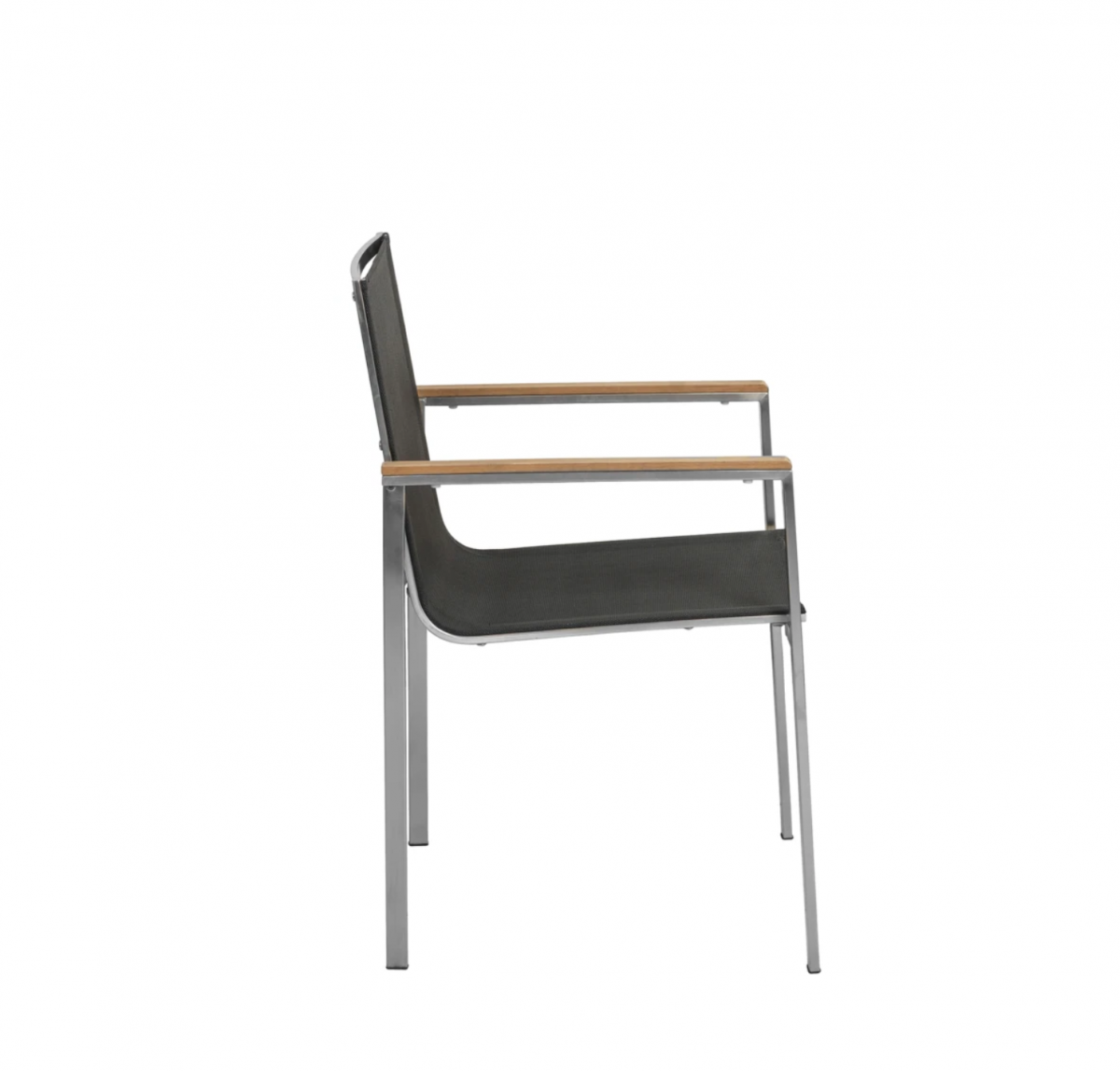 Alfa Stainless Steel Chair - Image 2