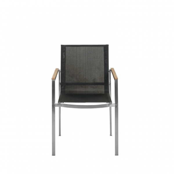 Alfa Stainless Steel Chair - Image 3