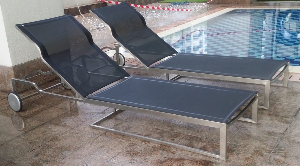 Stainless Steel Lounger Ken - Image 4
