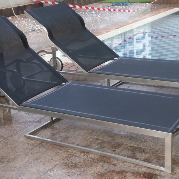 Stainless Steel Lounger Ken - Image 4