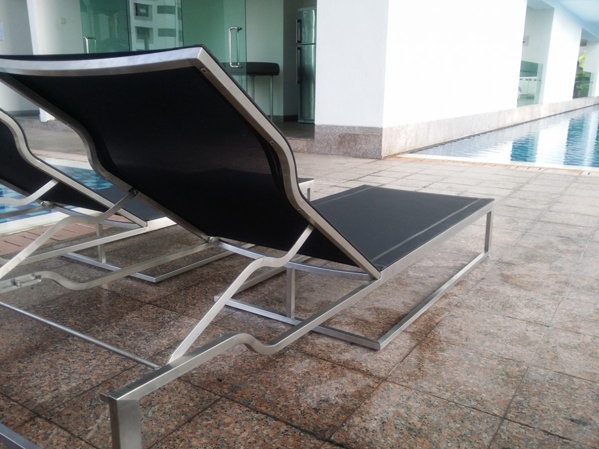 Stainless Steel Lounger Ken - Image 2