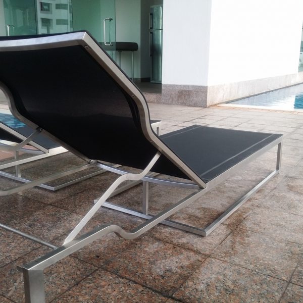 Stainless Steel Lounger Ken - Image 2