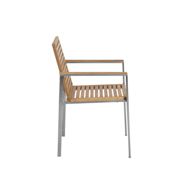 Lorenzo Stainless Steel Chair - Image 3