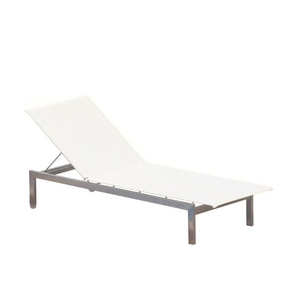 Nile Stainless Steel Lounger