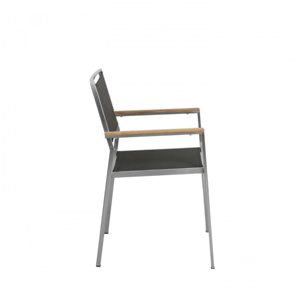 Slander Stainless Steel Chair - Image 3