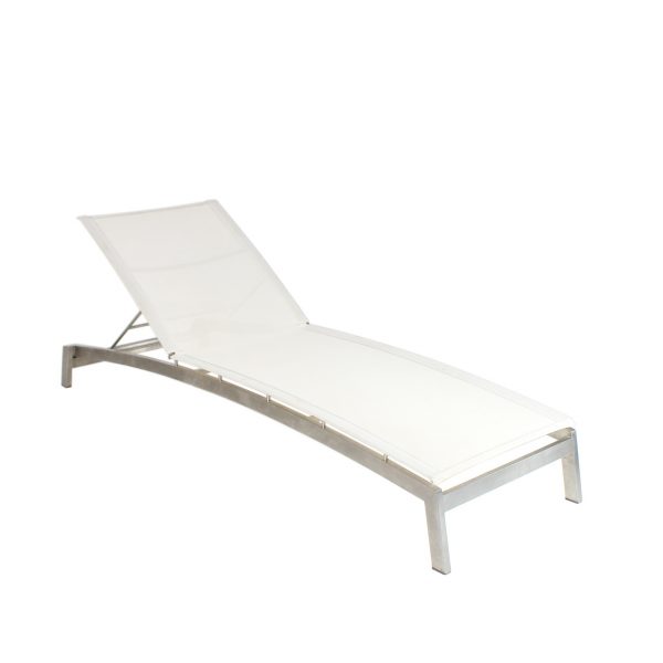 Stainless Steel Curve Lounger