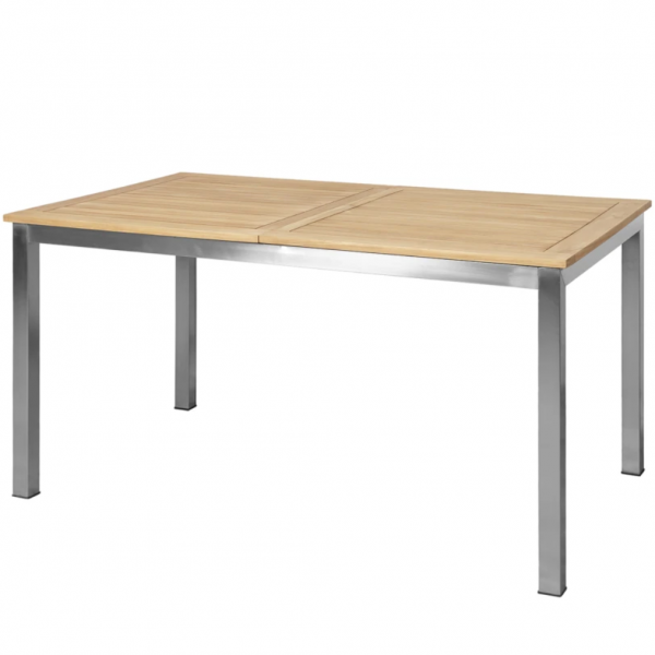 Florence Outdoor Stainless Steel Extension Dining Table Table - Image 8