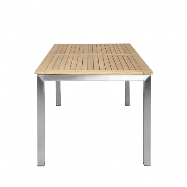 Florence Outdoor Stainless Steel Extension Dining Table Table - Image 4