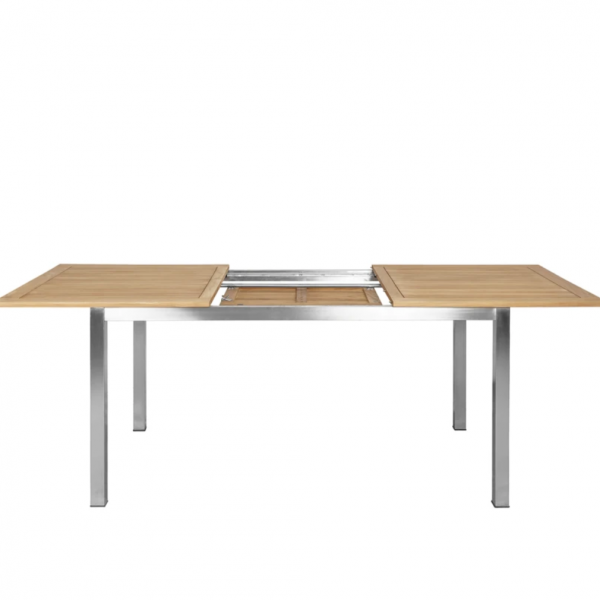 Florence Outdoor Stainless Steel Extension Dining Table Table - Image 3