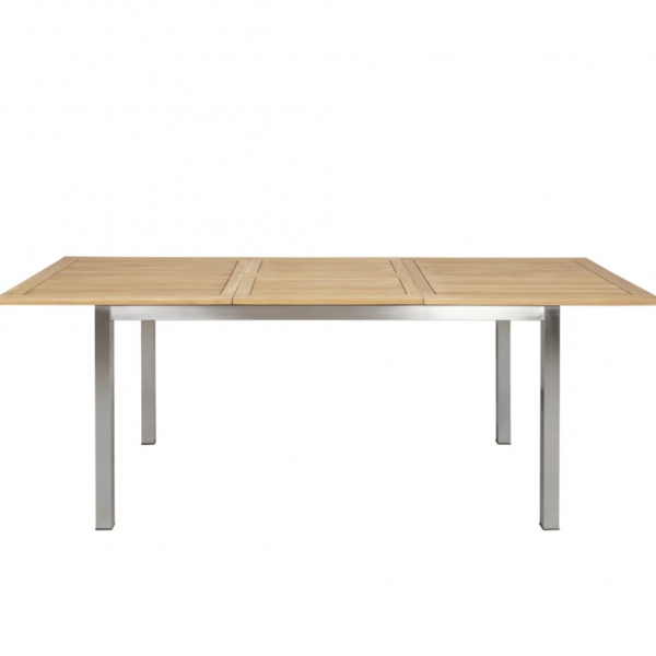 Florence Outdoor Stainless Steel Extension Dining Table Table - Image 6