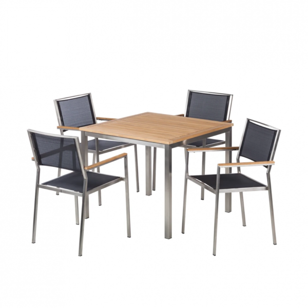 Stainless Steel Selender Dining Set - Image 3