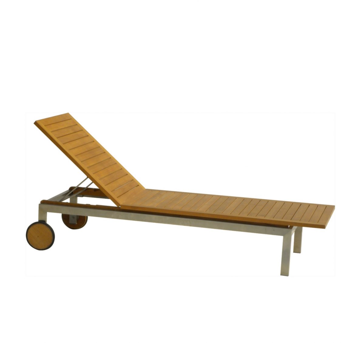 Sero Stainless Steel Lounger - Image 1