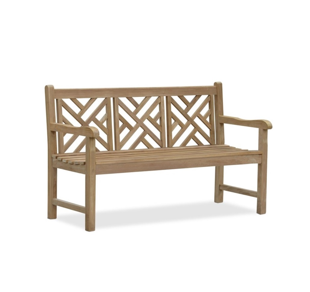 teak Patio-garden-bench-outdoor-Neel 150 Neel Teak Outdoor Bench 150cm - Image 1