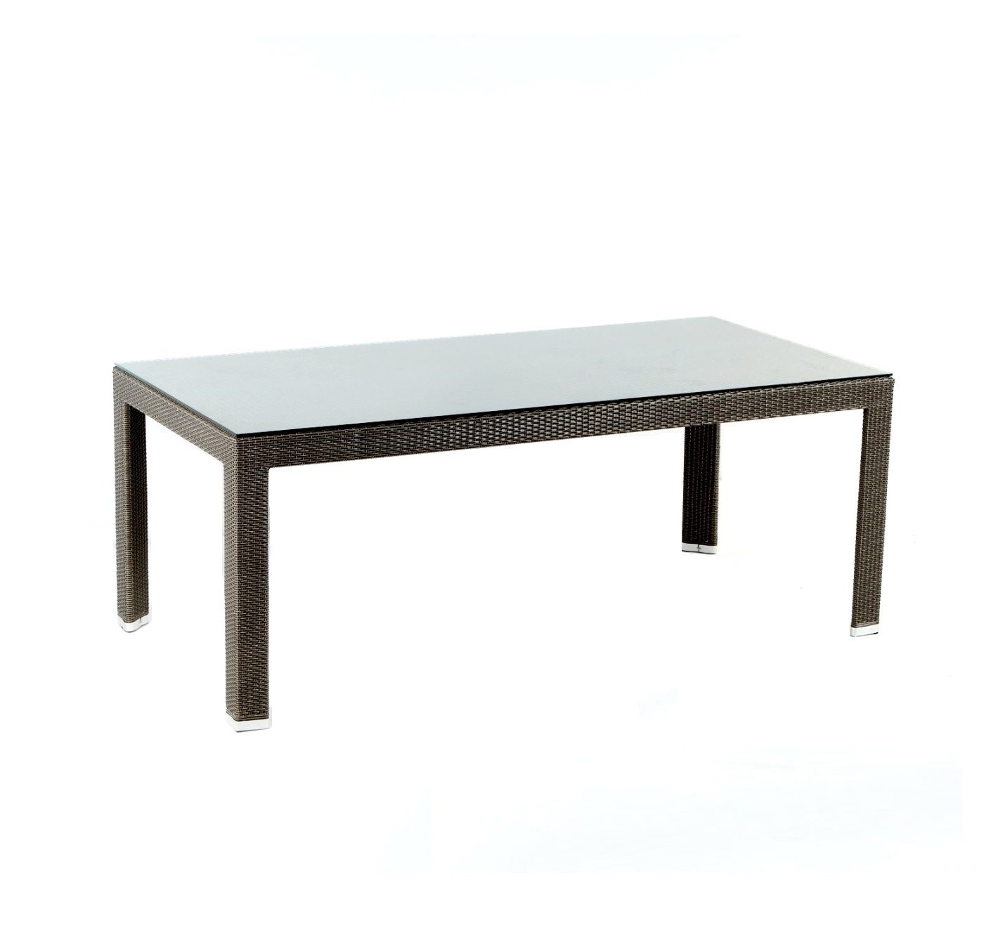 All Weather Wicker Trinity Table 210 Trinity Outdoor Wicker Rattan Outdoor Patio Dining Table 210cm - Image 1