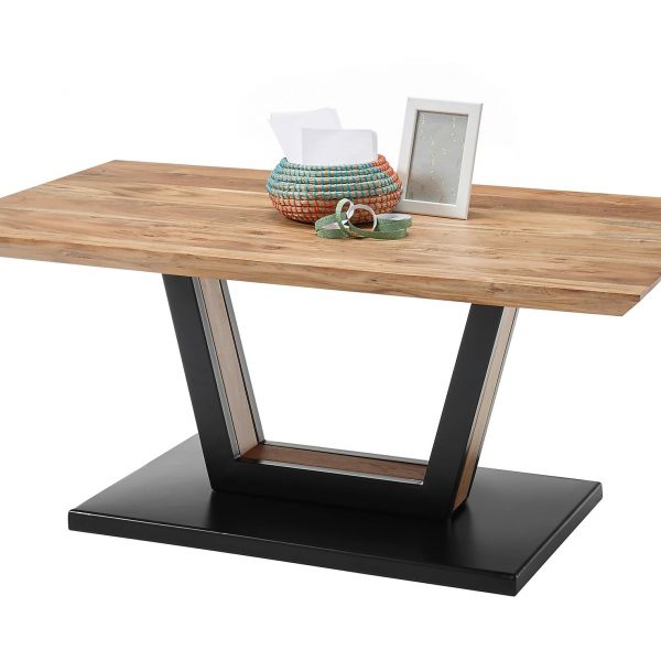 Amos Classic Teakwood Top Coffee Table - Image 3