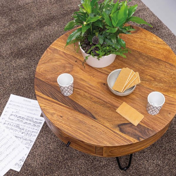Mason Designer Teakwood Coffee Table - Image 4