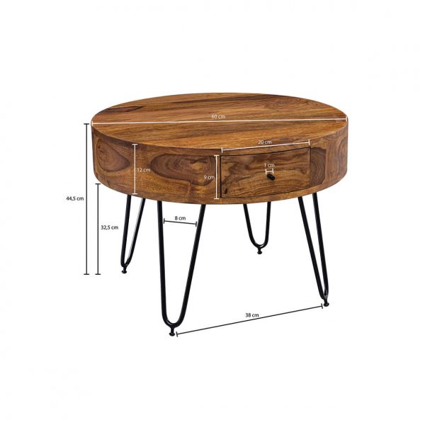 Mason Designer Teakwood Coffee Table - Image 5