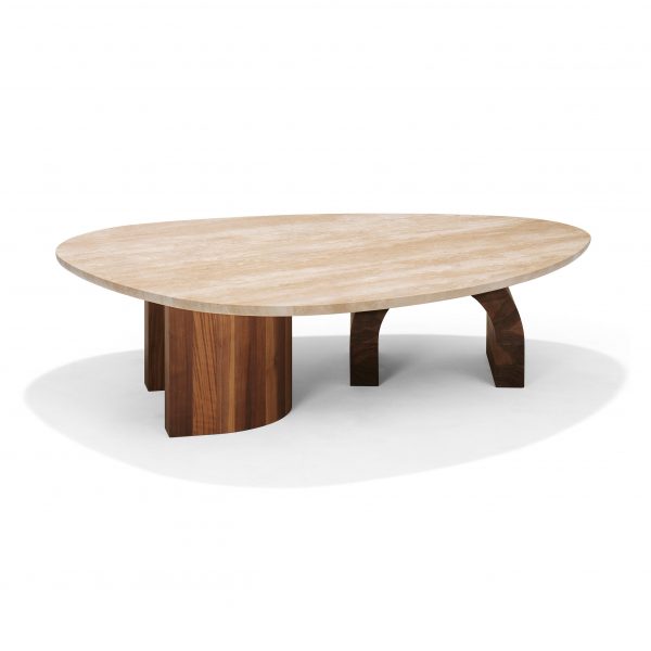 Lucas Unique Solid Teakwood Coffee Table - Image 3