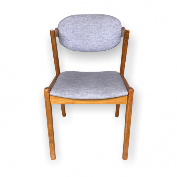 Justin Teak Scandinavian Chair - Image 4