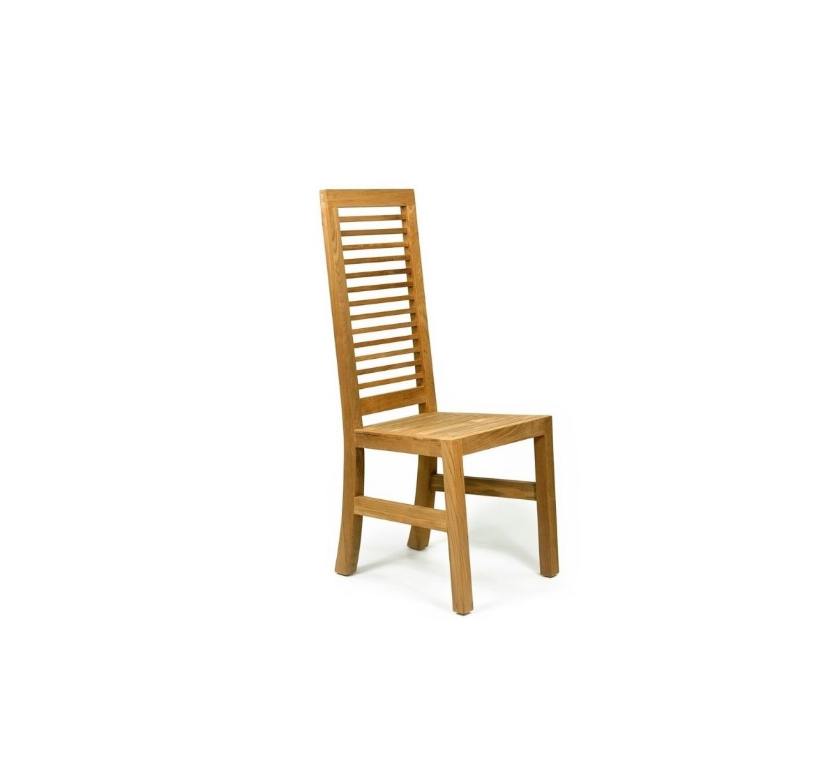 Milner Teak Slatted Chair - Image 1
