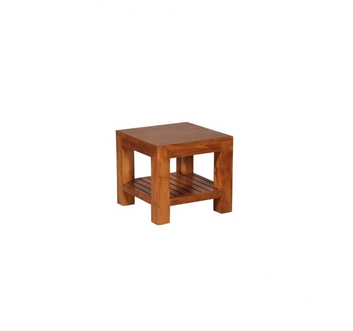 Debbie Teak Side Table - Image 1