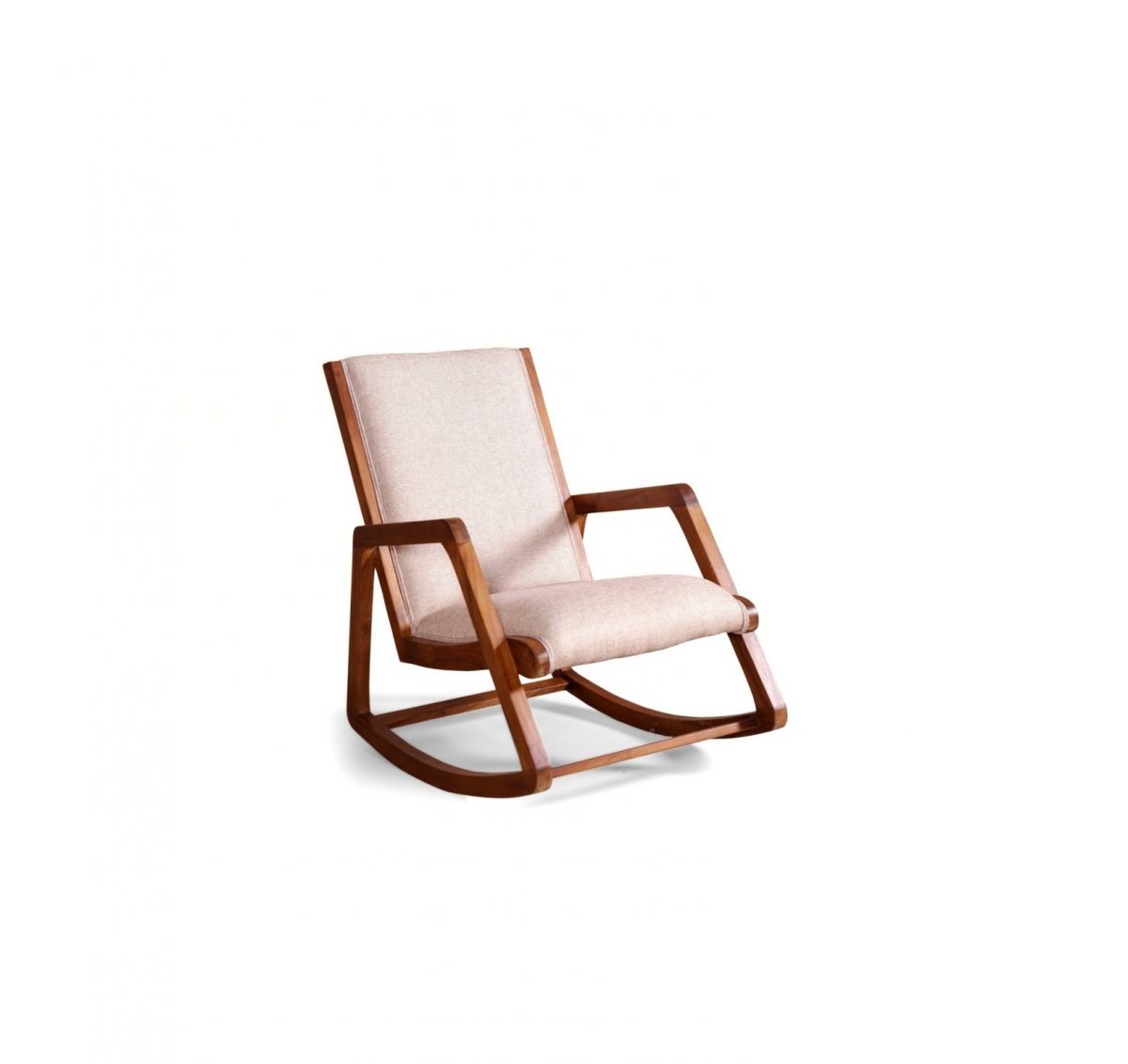 Matilda Teak Rocking Chair - Image 1