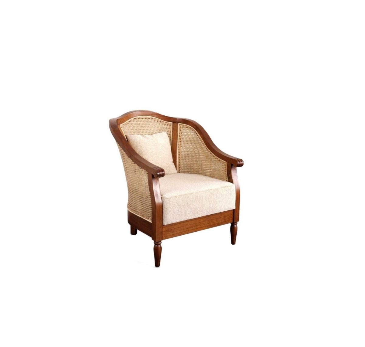 Dillon Teak Club Chair - Image 1