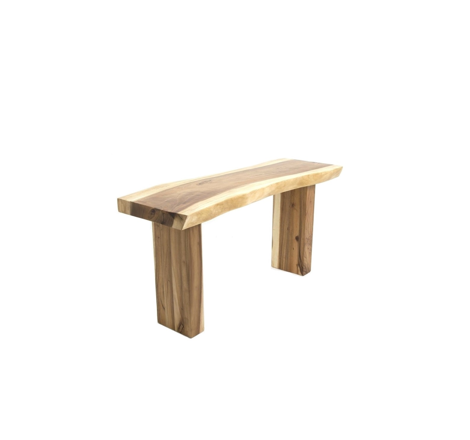 Suar Wood Console_Solid Wood Yilmaz Suar Console Table - Image 1