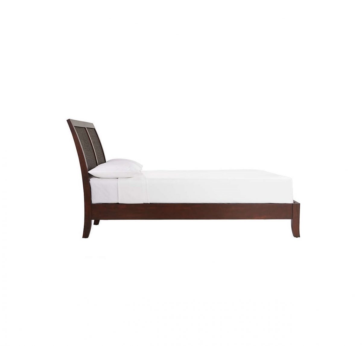 Rattan Sleigh Bed-Rosa - Image 2