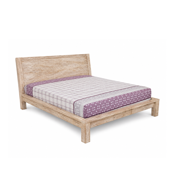 Heritage Teak Panel Bed - Image 6