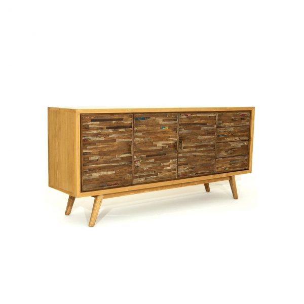 Jemma Teak Buffet-Patchwork - Image 3