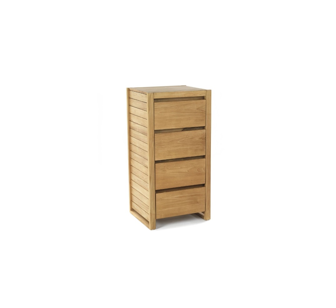 Chest Drawer_Bali Teak Furniture Benny Tall Chest Drawer - Image 1