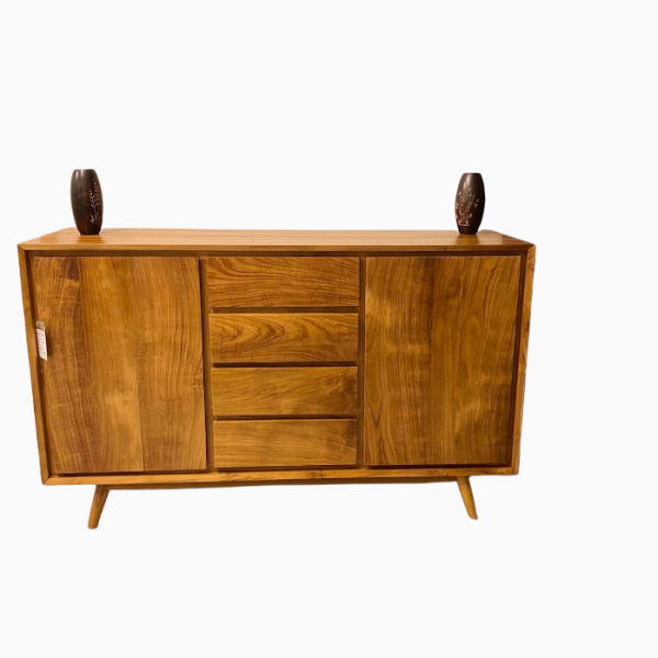 Charlotte Teak Scandinavian Sideboard - Image 3
